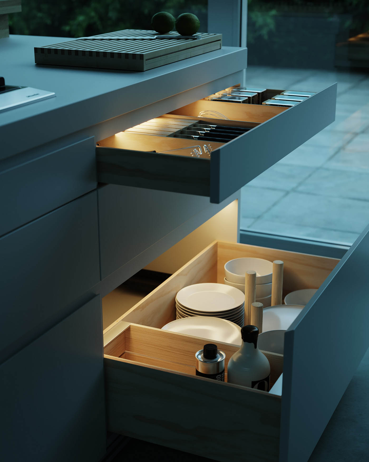 Materialstudie Küche