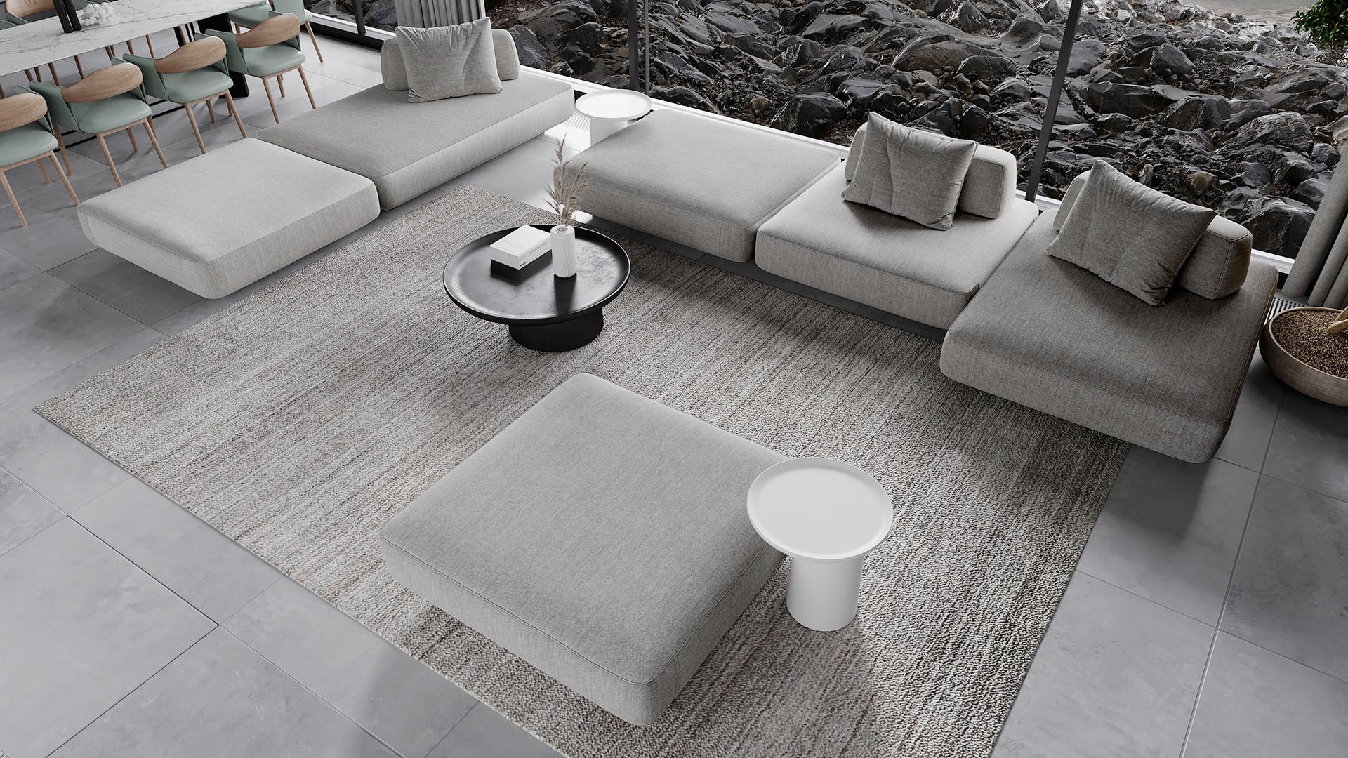 Farbkonzept Wohnzimmer